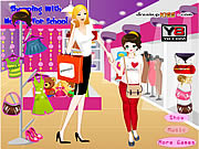 Gioco online Giochi di Mamma e Figlia - Shopping For School